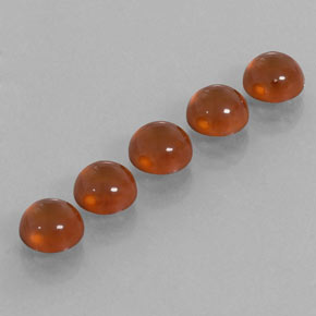 ct natürliche orangefarbener Hessonit-Edelsteine, Transparent, Transparent / Lichtdurchlässig