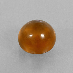 2,44 ctw natürlicher orangefarbener Hessonit, Transparent, Transparent / Lichtdurchlässig