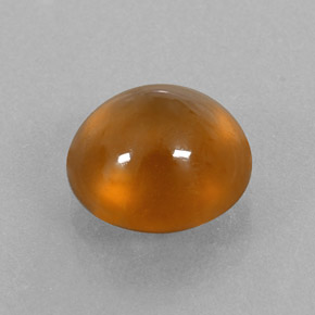 3,80 ctw natürlicher orangefarbener Hessonit, Transparent, Transparent / Lichtdurchlässig