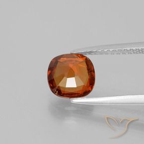 9,17 ctw natürlicher rötlich-orange Hessonit-Granat, Kissen, VS