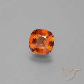 9,17 ctw natürlicher Amber Orange Hessonit-Granat, Kissen, VS-SI