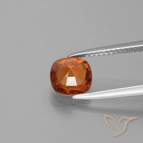 9,17 ctw natürlicher Amber Orange Hessonit-Granat, Kissen, VS-SI