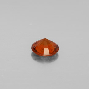 1,02 ctw natürlicher orangefarbener Hessonit, Rundschliff, SI