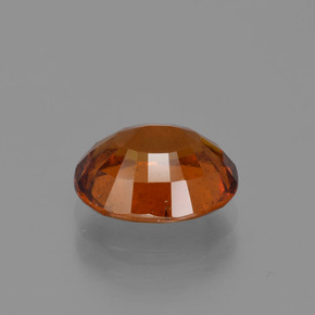 2,68 ctw natürlicher orangefarbener Hessonit, Oval Schliff, VS-SI