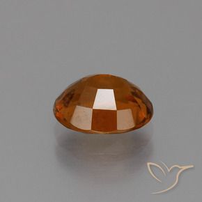 9,17 ctw natürlicher rötlich-orange Hessonit-Granat, Oval, VS-SI