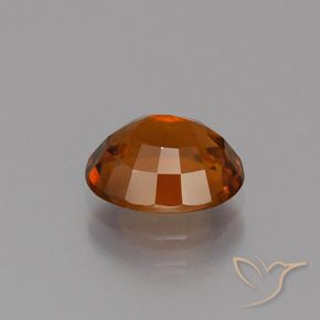 9,17 ctw natürlicher Dunkelorange Hessonit-Granat, Oval, VS