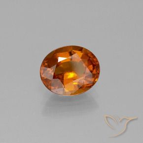 9,17 ctw natürlicher Mittelorange Hessonit-Granat, Oval, VS