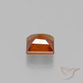 9,17 ctw natürlicher Feuerorange Hessonit-Granat, Quadrat, SI