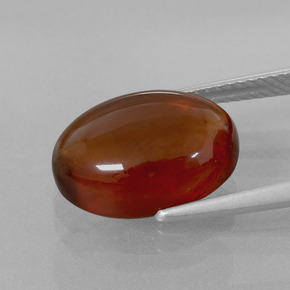 9,17 ctw natürlicher Zimt-orange Hessonit-Granat, Oval Schliff, Transparent