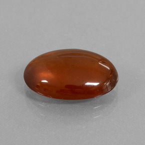 9,17 ctw natürlicher Zimt-orange Hessonit-Granat, Oval Schliff, Transparent