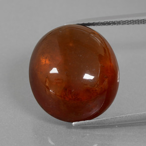9,17 ctw natürlicher Zimt-orange Hessonit-Granat, Oval Schliff, Transparent