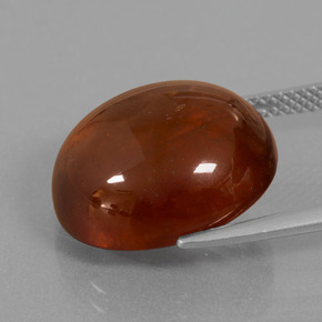 9,17 ctw natürlicher Zimt-orange Hessonit-Granat, Oval Schliff, Transparent