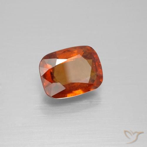 9,17 ctw natürlicher Feuerorange Hessonit-Granat, Kissen, VS
