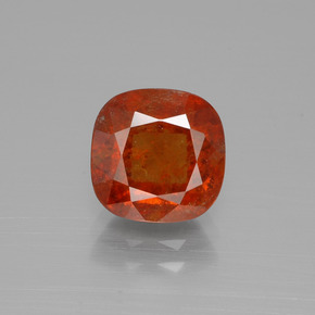 9,17 ctw natürlicher Amber Orange Hessonit-Granat, Kissenschliff, SI
