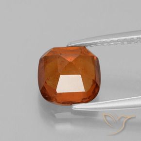 9,17 ctw natürlicher tieforange Hessonit-Granat, Kissen, SI