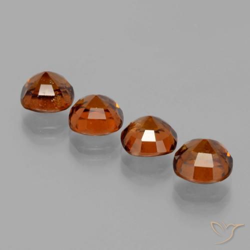 7.49 ct natürliche Mittelorange Hessonit-Granat-Edelsteine, Kissen, VS-SI