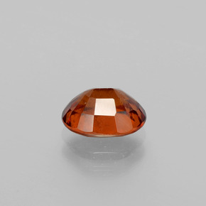 1,98 ctw natürlicher orangefarbener Hessonit, Oval Schliff, VS