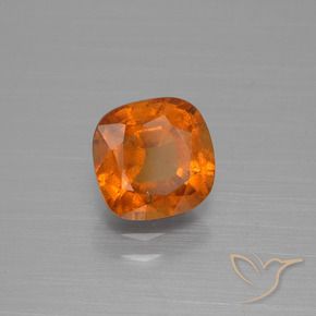 9,17 ctw natürlicher Mittelorange Hessonit-Granat, Kissen, VS-SI