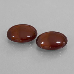 15,87 ct natürliche brauner Hessonit-Edelsteine, Oval Schliff, Lichtdurchlässig