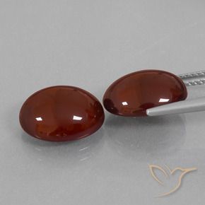 12.30 ct natürliche Pekannussbraun Hessonit-Granat-Edelsteine, Oval, Lichtdurchlässig