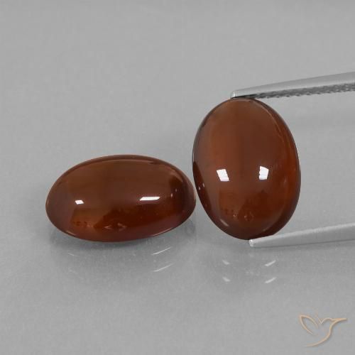 10.35ctw Natürlicher Warmes Braun Hessonit-Granat, Oval, Lichtdurchlässig