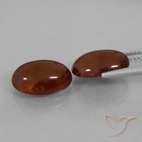 10.35 ct natürliche Warmes Braun Hessonit-Granat-Edelsteine, Oval, Lichtdurchlässig