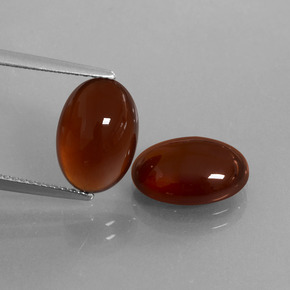 8,36 ct natürliche brauner Hessonit-Edelsteine, Oval Schliff, Lichtdurchlässig