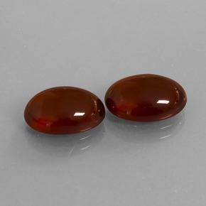 8,36 ct natürliche brauner Hessonit-Edelsteine, Oval Schliff, Lichtdurchlässig