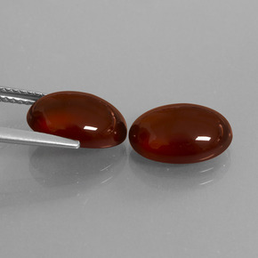 8,36 ct natürliche brauner Hessonit-Edelsteine, Oval Schliff, Lichtdurchlässig