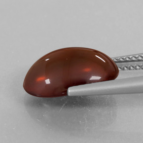 9,17 ctw natürlicher Orange Hessonit-Granat, Oval Schliff, Lichtdurchlässig