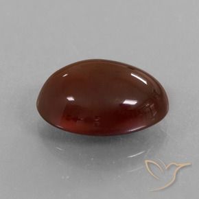 9,17 ctw natürlicher Mittel-Dunkelbraun Hessonit-Granat, Oval, Lichtdurchlässig