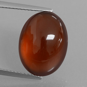 9,17 ctw natürlicher Orange Hessonit-Granat, Oval Schliff, Lichtdurchlässig