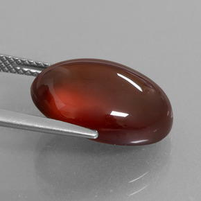 9,17 ctw natürlicher Orange Hessonit-Granat, Oval Schliff, Lichtdurchlässig