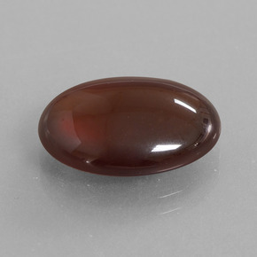 9,81 ctw natürlicher orangefarbener Hessonit, Oval Schliff, Lichtdurchlässig