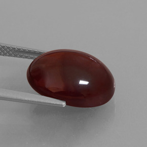 9,17 ctw natürlicher Orange Hessonit-Granat, Oval Schliff, Lichtdurchlässig