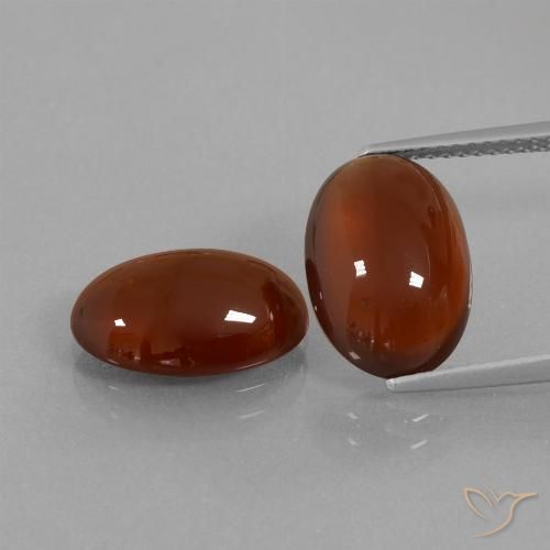 10.68ctw Natürlicher Warmes Braun Hessonit-Granat, Oval, Lichtdurchlässig