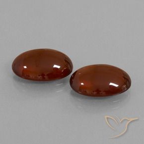 10.68 ct natürliche Warmes Braun Hessonit-Granat-Edelsteine, Oval, Lichtdurchlässig