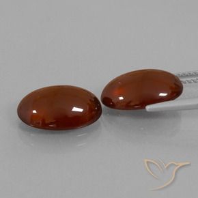 10.68 ct natürliche Warmes Braun Hessonit-Granat-Edelsteine, Oval, Lichtdurchlässig
