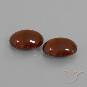 12.31 ct natürliche Mittel-Dunkelbraun Hessonit-Granat-Edelsteine, Oval, Lichtdurchlässig