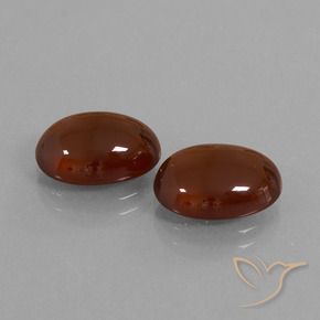 10.47 ct natürliche Pekannussbraun Hessonit-Granat-Edelsteine, Oval, Lichtdurchlässig