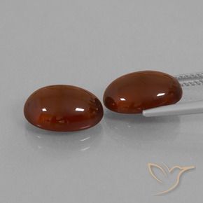 10.47 ct natürliche Pekannussbraun Hessonit-Granat-Edelsteine, Oval, Lichtdurchlässig