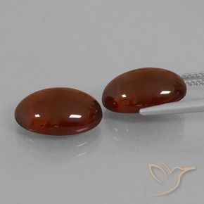 12.02 ct natürliche Mittel-Dunkelbraun Hessonit-Granat-Edelsteine, Oval, Lichtdurchlässig