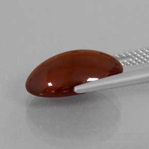 9,17 ctw natürlicher Orange Hessonit-Granat, Oval Schliff, Lichtdurchlässig