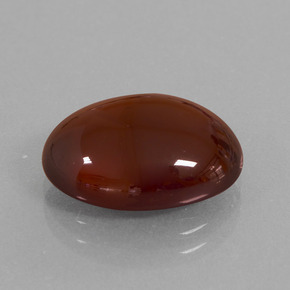 9,76 ctw natürlicher orangefarbener Hessonit, Oval Schliff, Lichtdurchlässig
