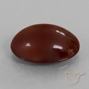 9,17 ctw natürlicher Pekannussbraun Hessonit-Granat, Oval, Lichtdurchlässig
