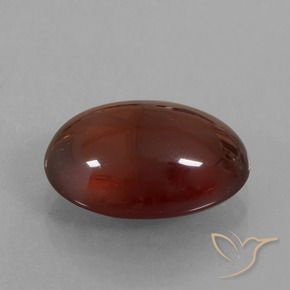 9,17 ctw natürlicher Pekannussbraun Hessonit-Granat, Oval, Lichtdurchlässig