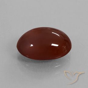9,17 ctw natürlicher rötlich-braun Hessonit-Granat, Oval, Lichtdurchlässig