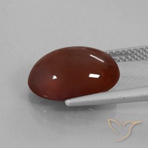 9,17 ctw natürlicher rötlich-braun Hessonit-Granat, Oval, Lichtdurchlässig