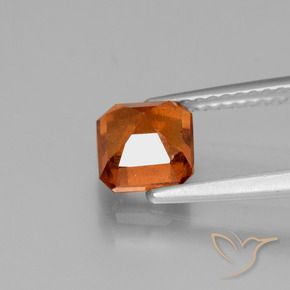9,17 ctw natürlicher Mittelorange Hessonit-Granat, Oktagonschliff, VS