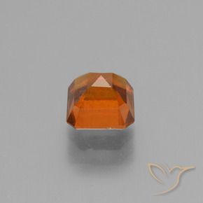 9,17 ctw natürlicher Amber Orange Hessonit-Granat, Oktagonschliff, VS